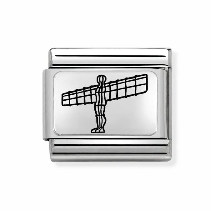 Composable Classic Angel of North Link In 925 Silver