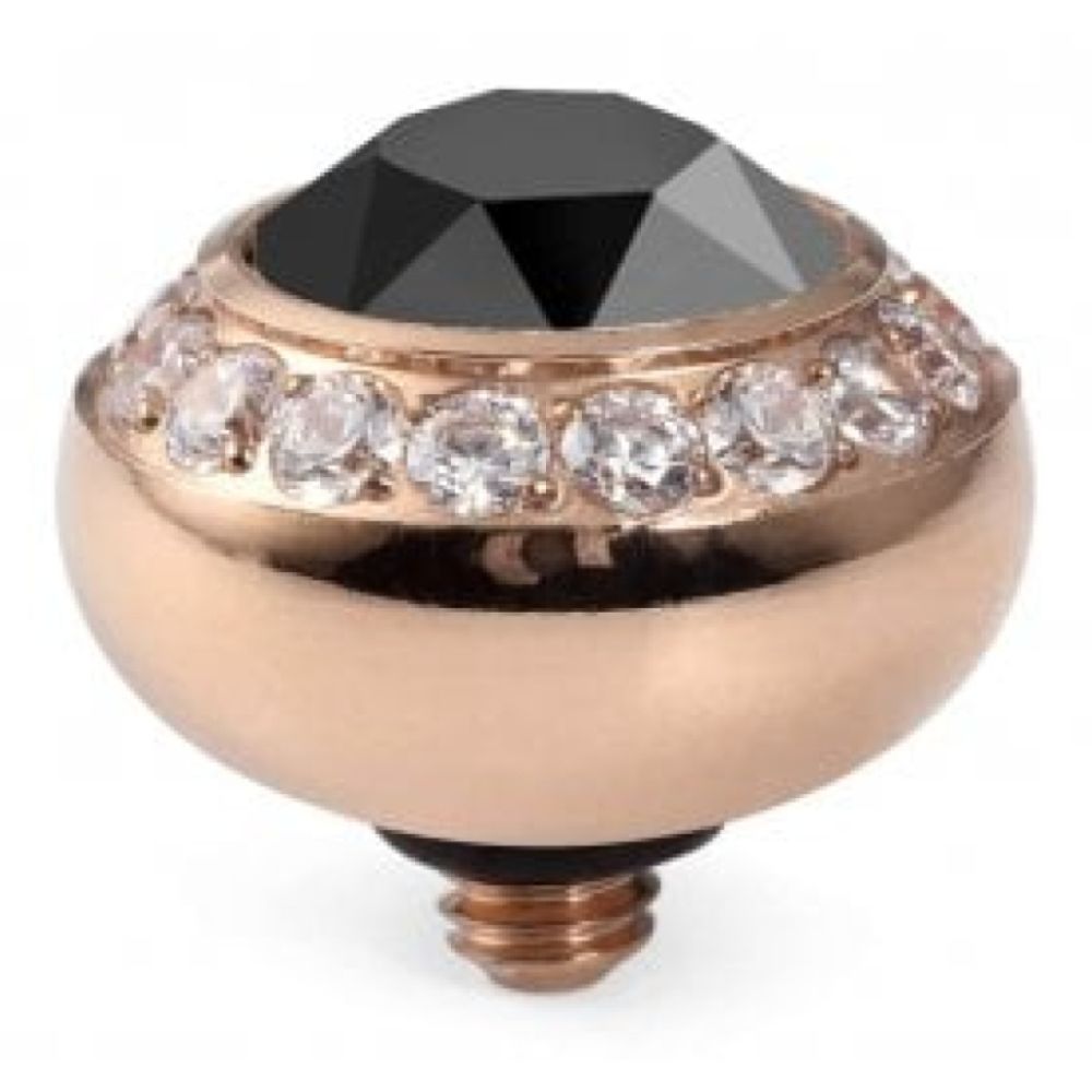 Famosa TONDO Deluxe 10mm (RG/P) Jet Hematite