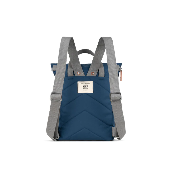 Finchley A Deep Blue Medium Recycled Canvas