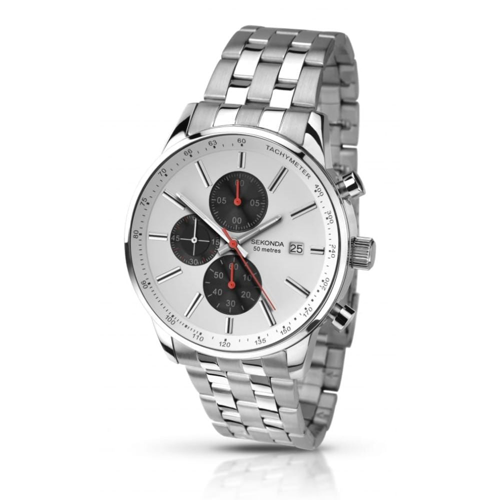 Mens Stainless Steel Bracelet Watch
