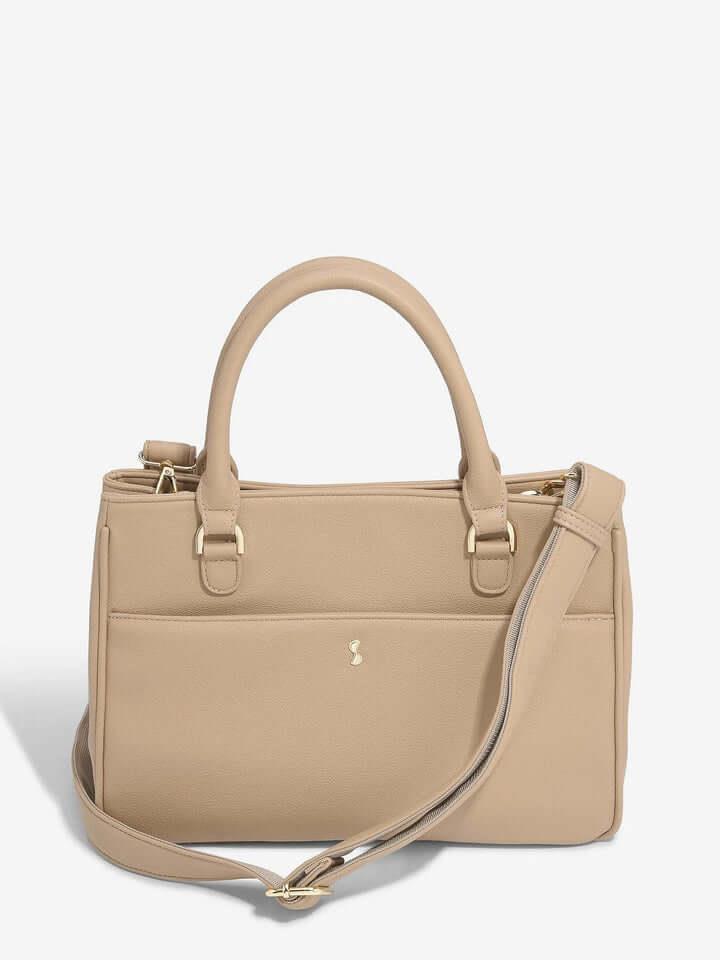 Camel Tote Handbag