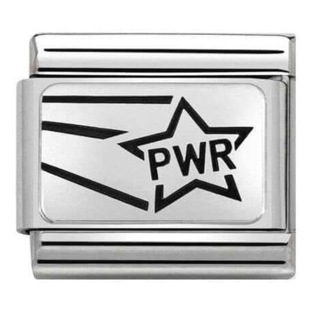 Classic PWR (Girl Power) Star Charm