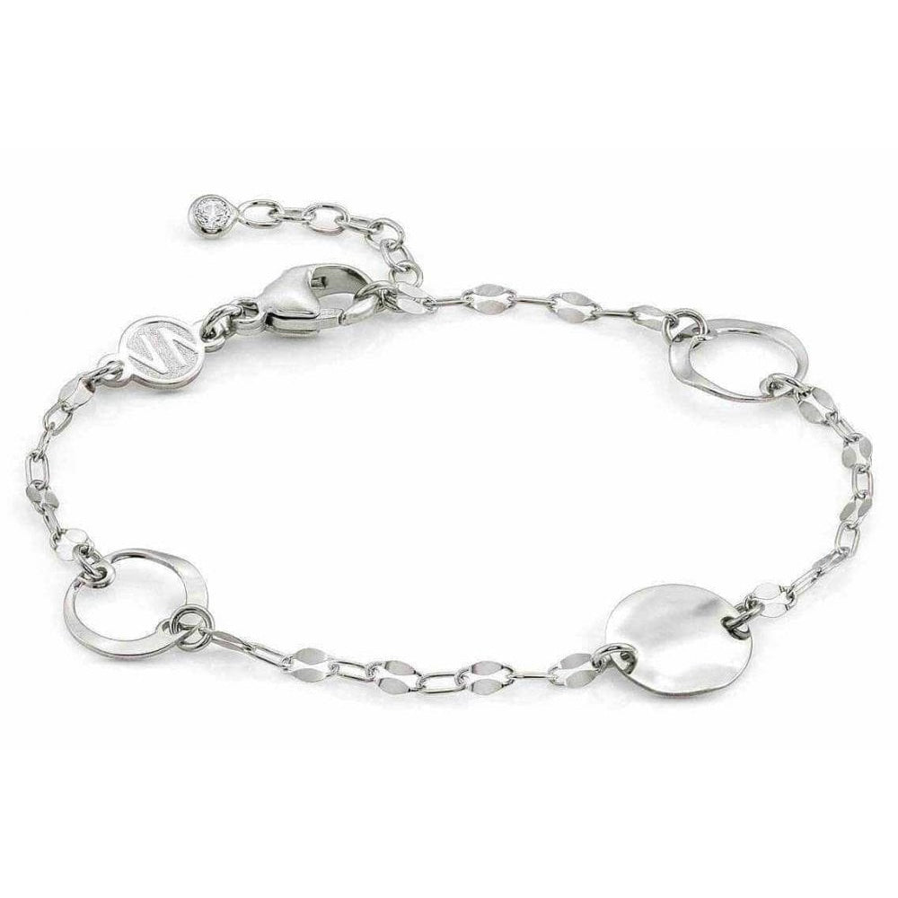 LUNA Bracelet In 925 Silver & CZ Silver