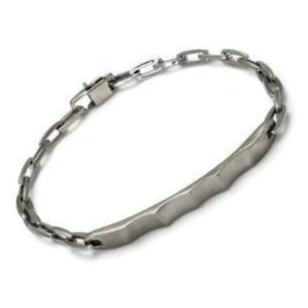 Stainless Steel Link Gents Bracelet
