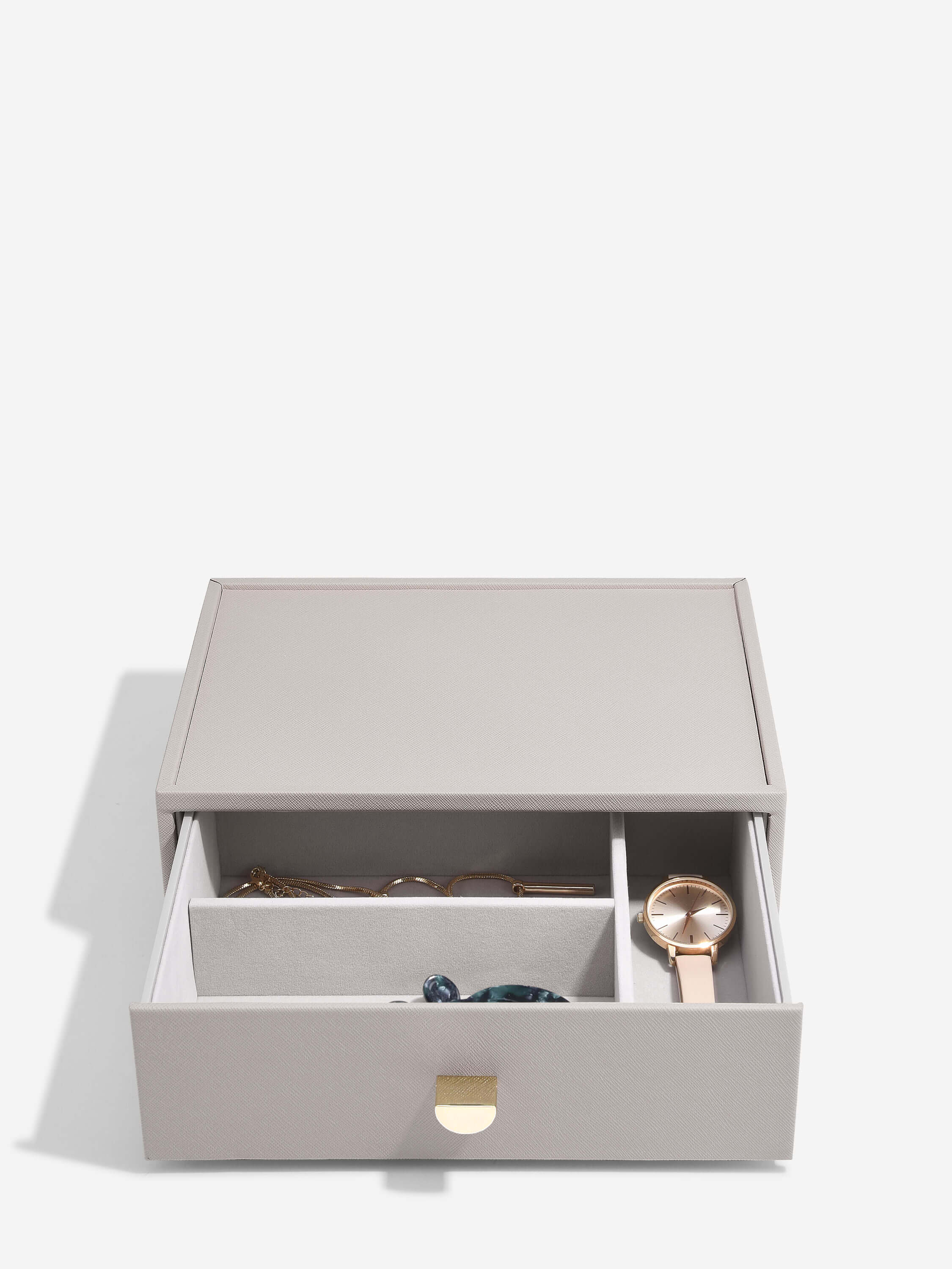 Taupe Classic Drawer Set Of 2