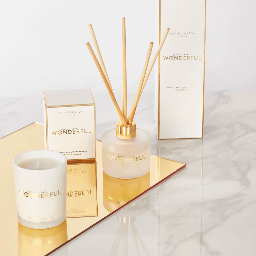 Reed Diffuser | You Are Wonderful | Pomelo and Lychee Flower