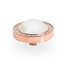 CANINO Deluxe (RG/P) 10.5mm White Pearl Ring Top