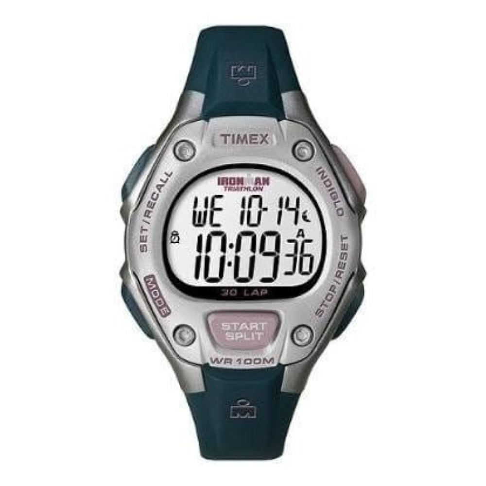 Unisex Ironman Navy Blue Rubber Strap Watch