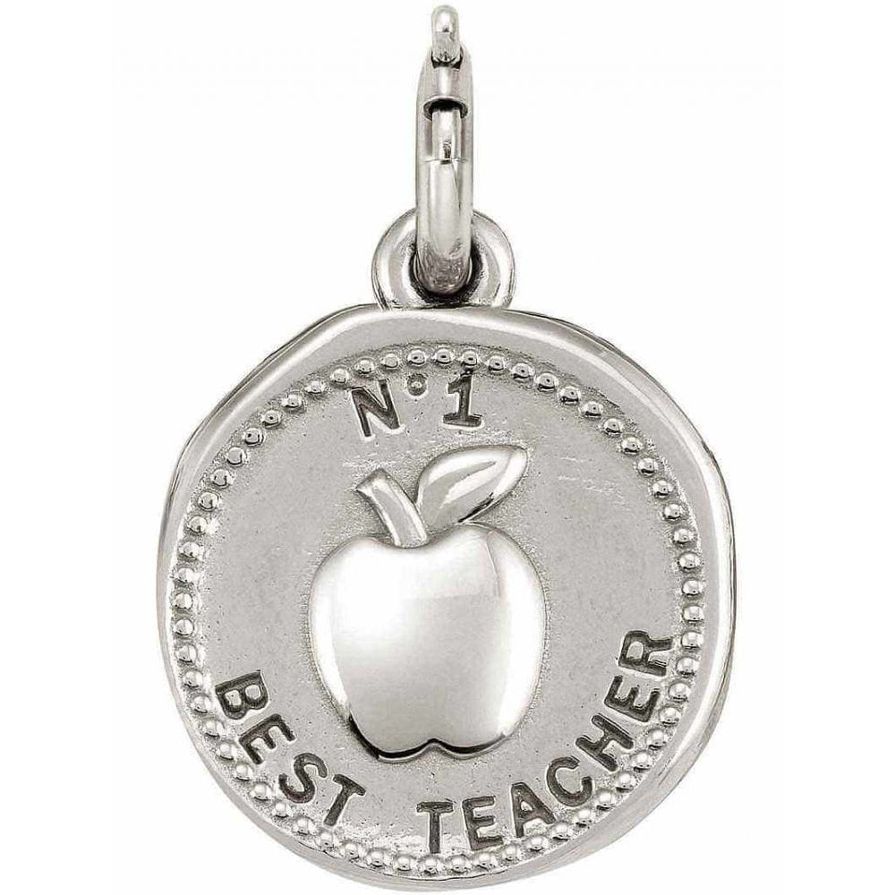 Wishes Silver Best Teacher Pendant