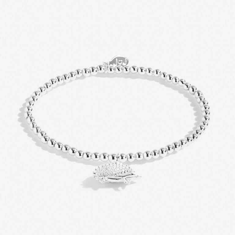 A Little | Happy Hedgehog | Silver | Bracelet | 15.5cm Stretch