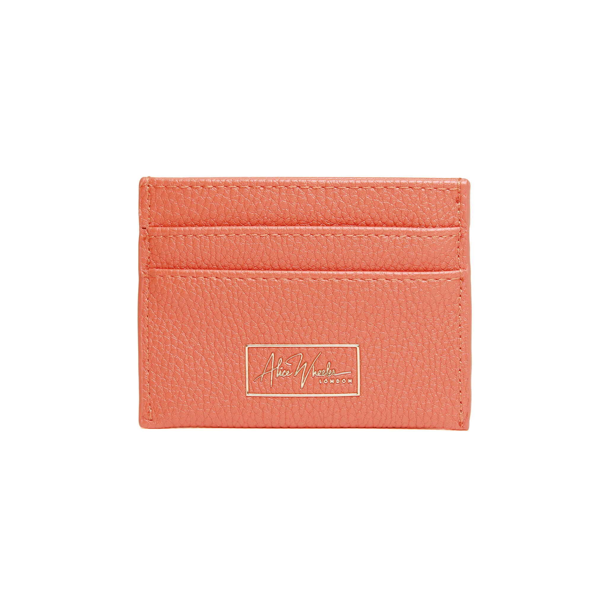 Bow Card Holder In Orange
