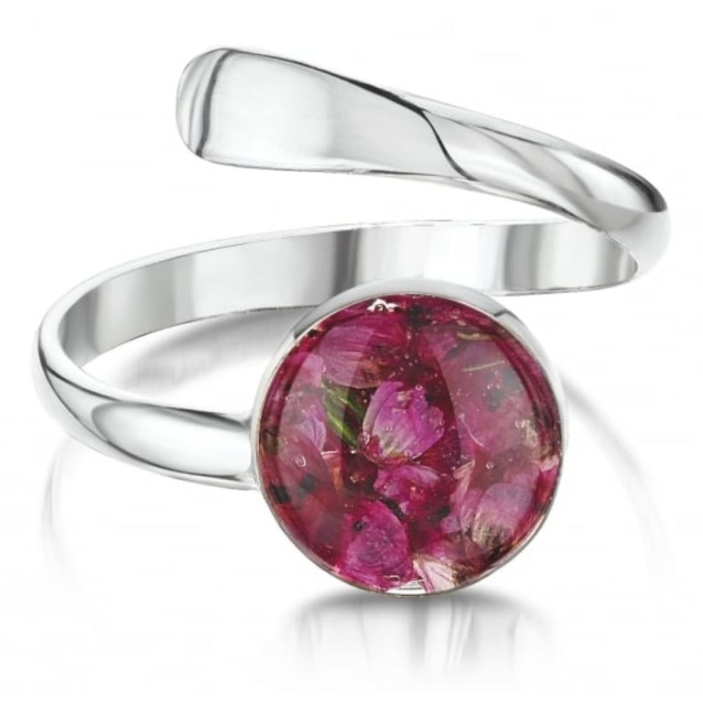 Silver Ring - Heather - Adjustable