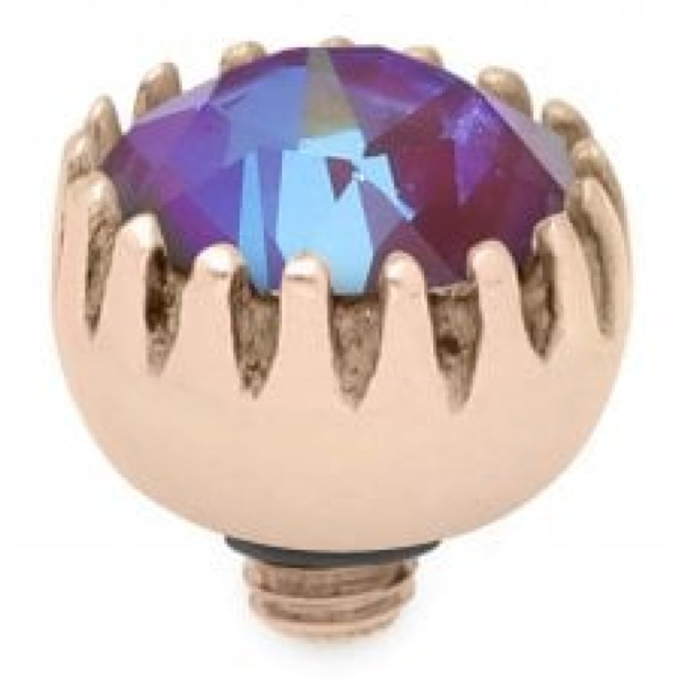 Burgundy Delite Crystal Interchangeable Top London (Rg/P)