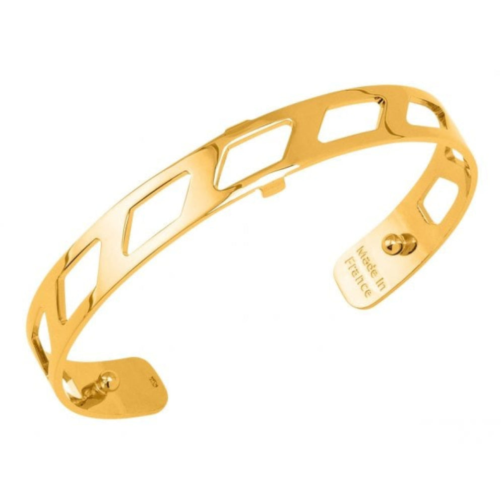 Gold Plated Ruban 8mm Cuff