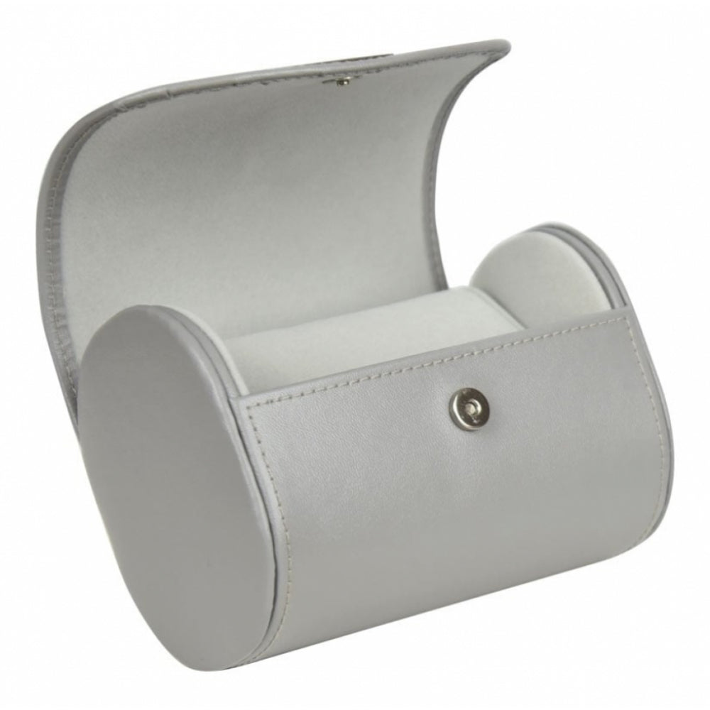 Grey Premium Leather Watch Tube