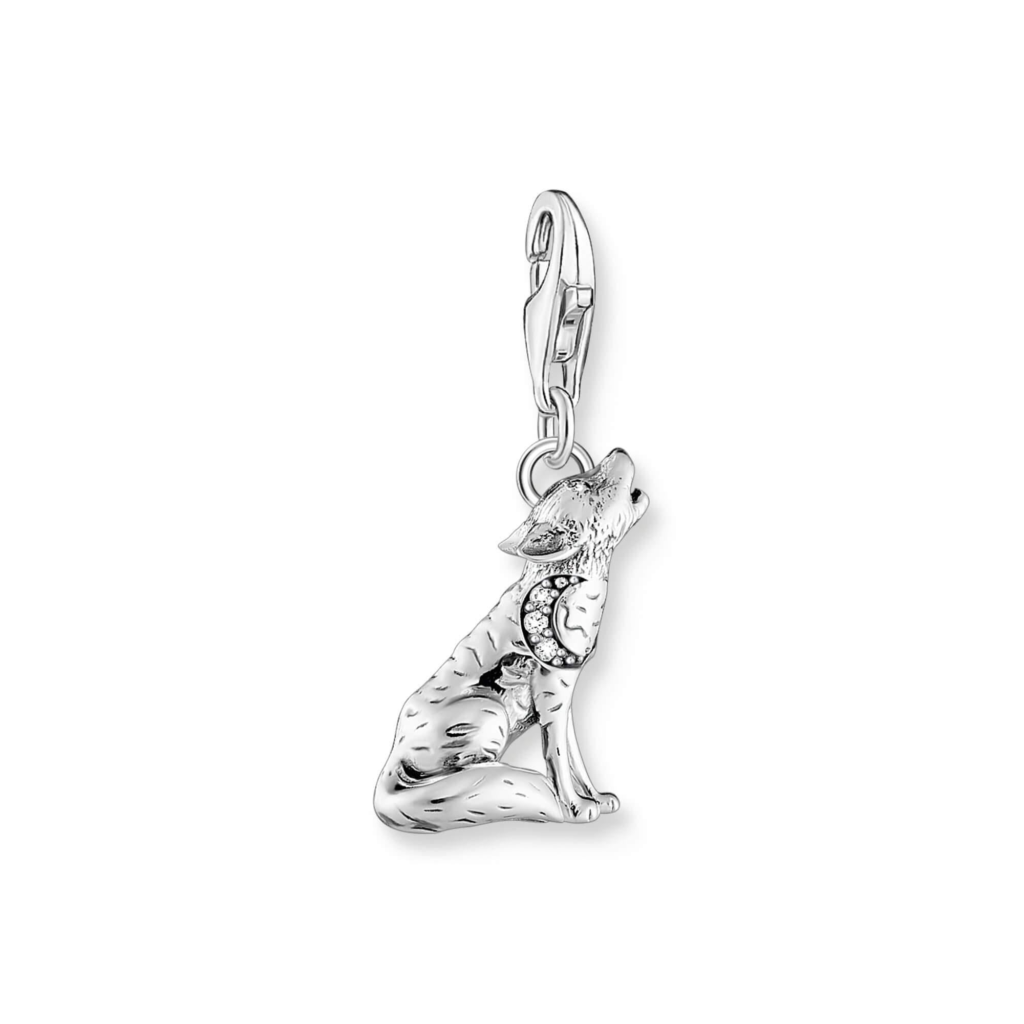 Wolf Charm Pendant