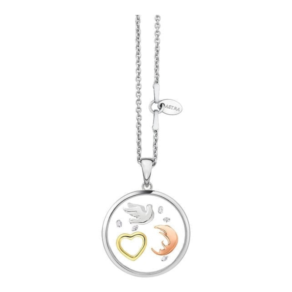 Calm In Your Heart Necklace (PA5247 CZ)