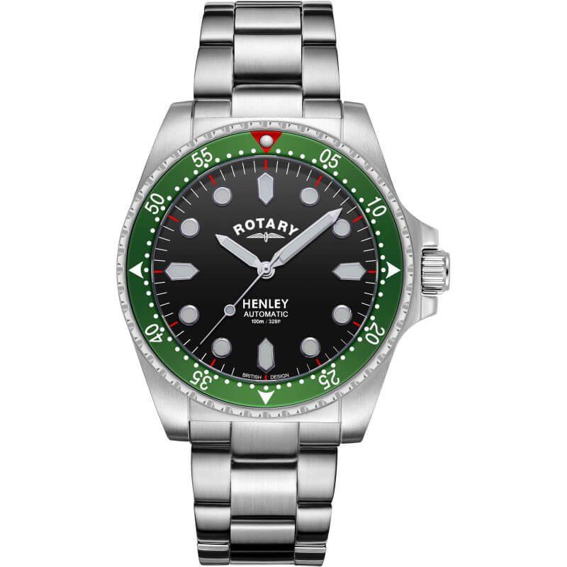 Henley Automatic Black Dial Gents Watch