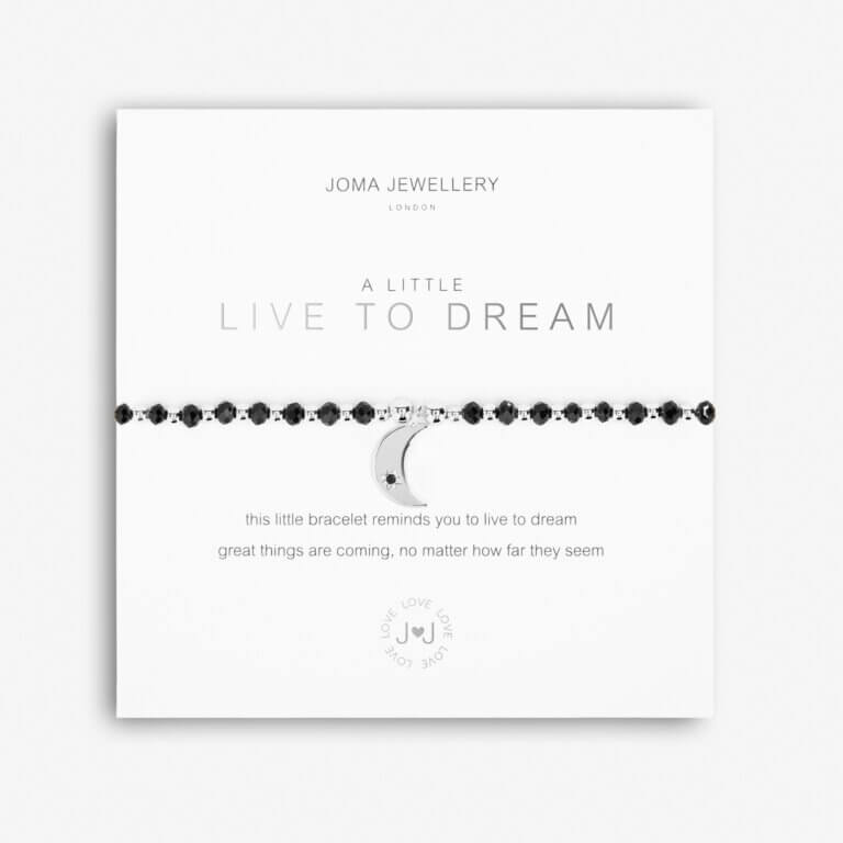Colour Pop A Little | Live To Dream | Silver | Bracelet | 17.5cm Stretch