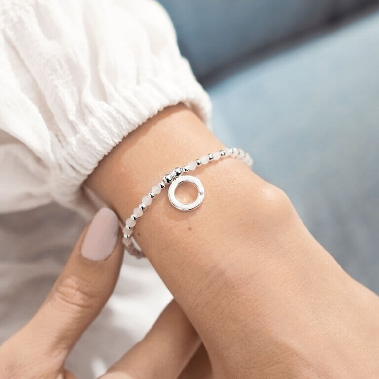 Colour Pop A Little | Good Karma | Silver | Bracelet | 17.5cm Stretch
