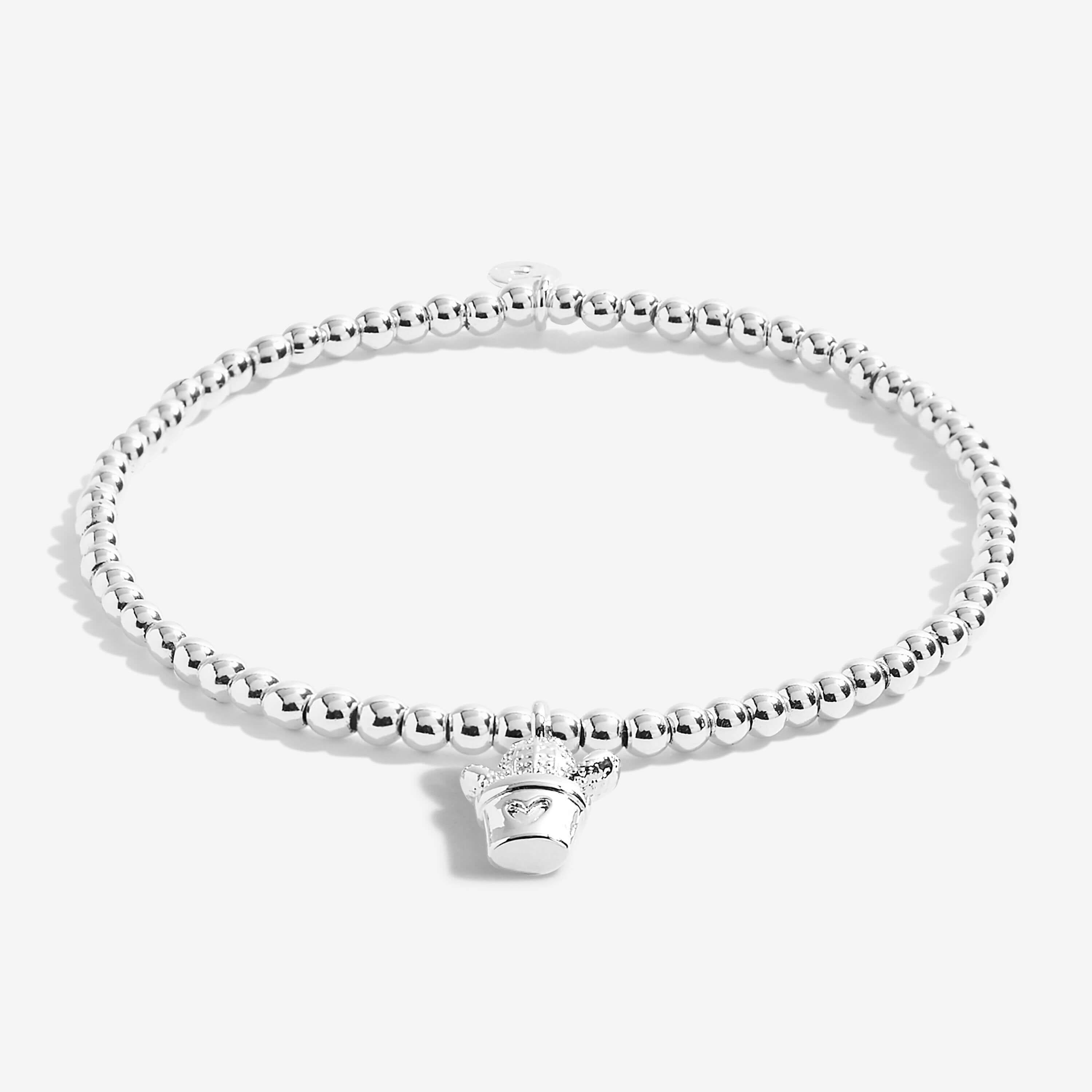 A Little | Plant Lady | Silver | Bracelet | 17.5cm Stretch