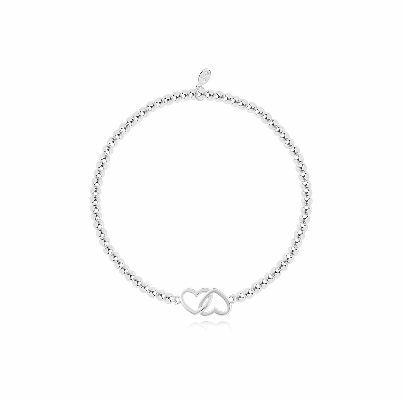 Children's A Little Lovely Friend Silver Stretch Bracelet 15.5cm