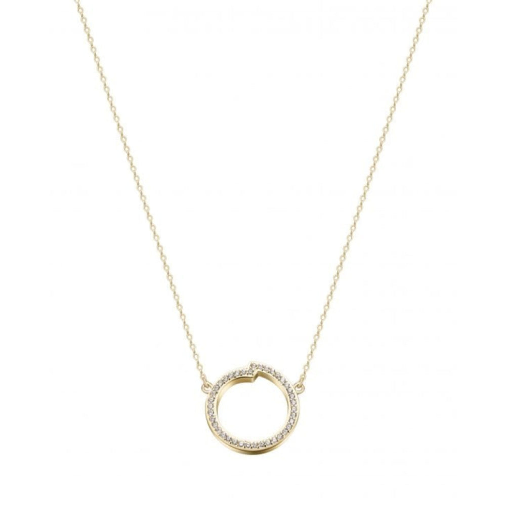 ENSO Necklace Gold - SW 42cm