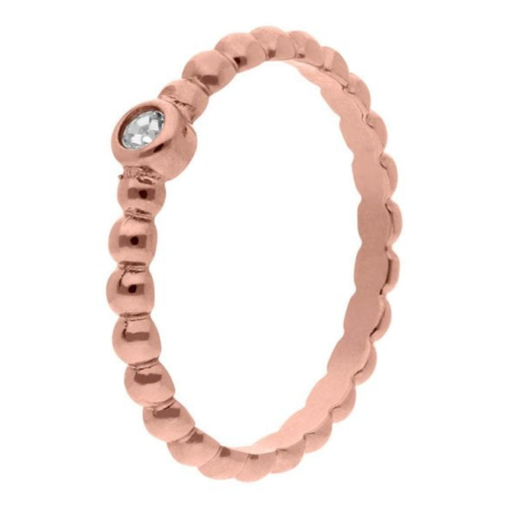 Ring Matino Deluxe (Rg/P) With Crystal