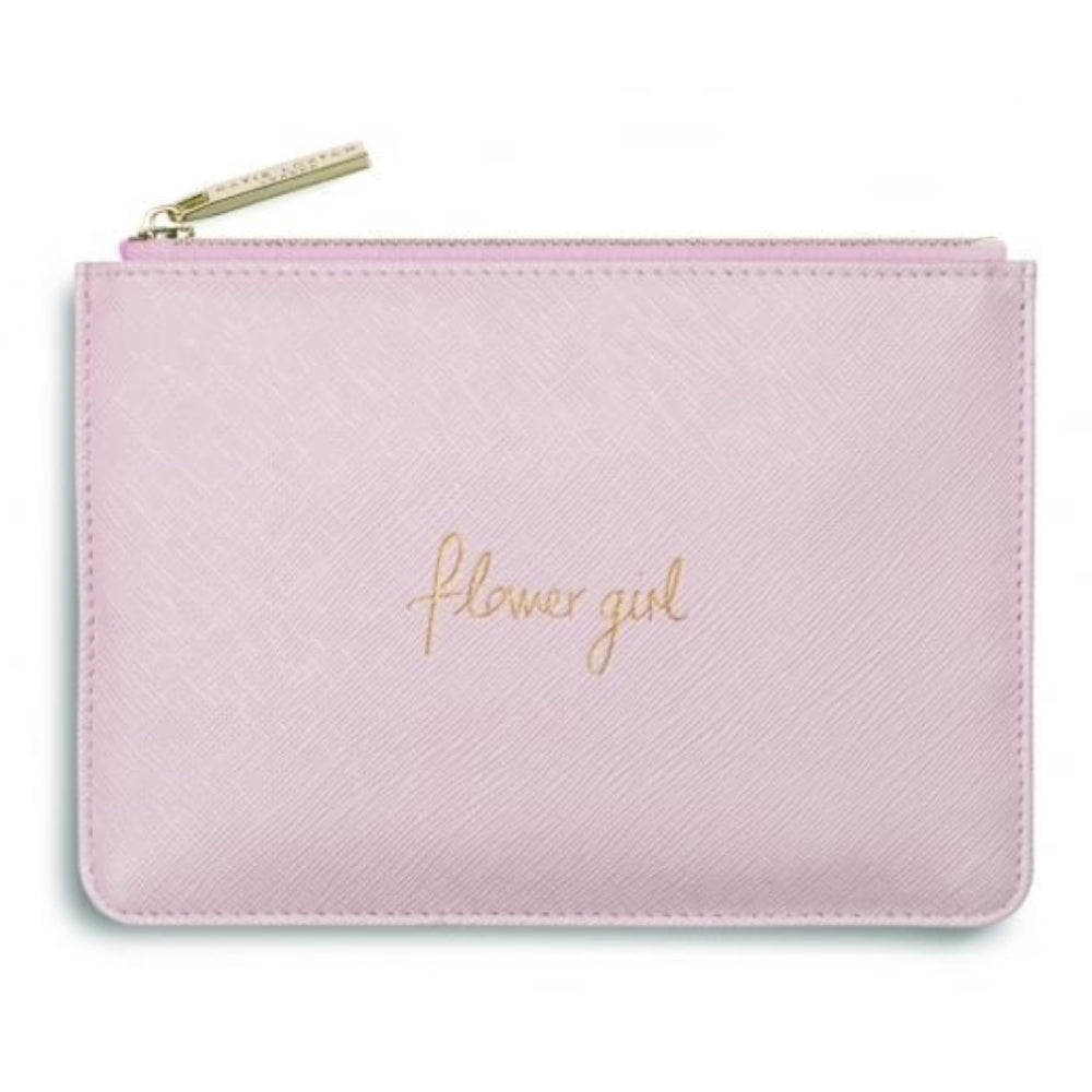 The Perfect Pouch - FLOWER GIRL - Metallic Pink