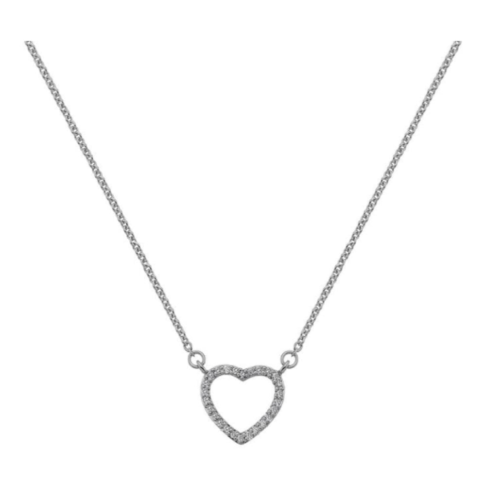 Ripple Necklace - White Gold