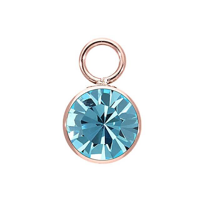Aqua Bohemica Charm BOTTONE 10mm (RG/P)