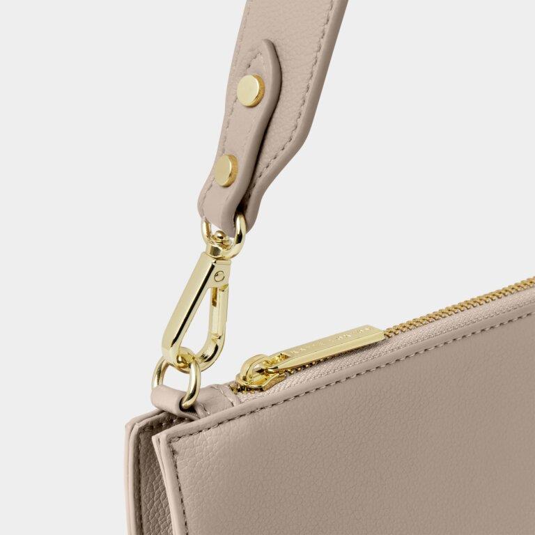 Reya Small Shoulder Bag - Light Taupe