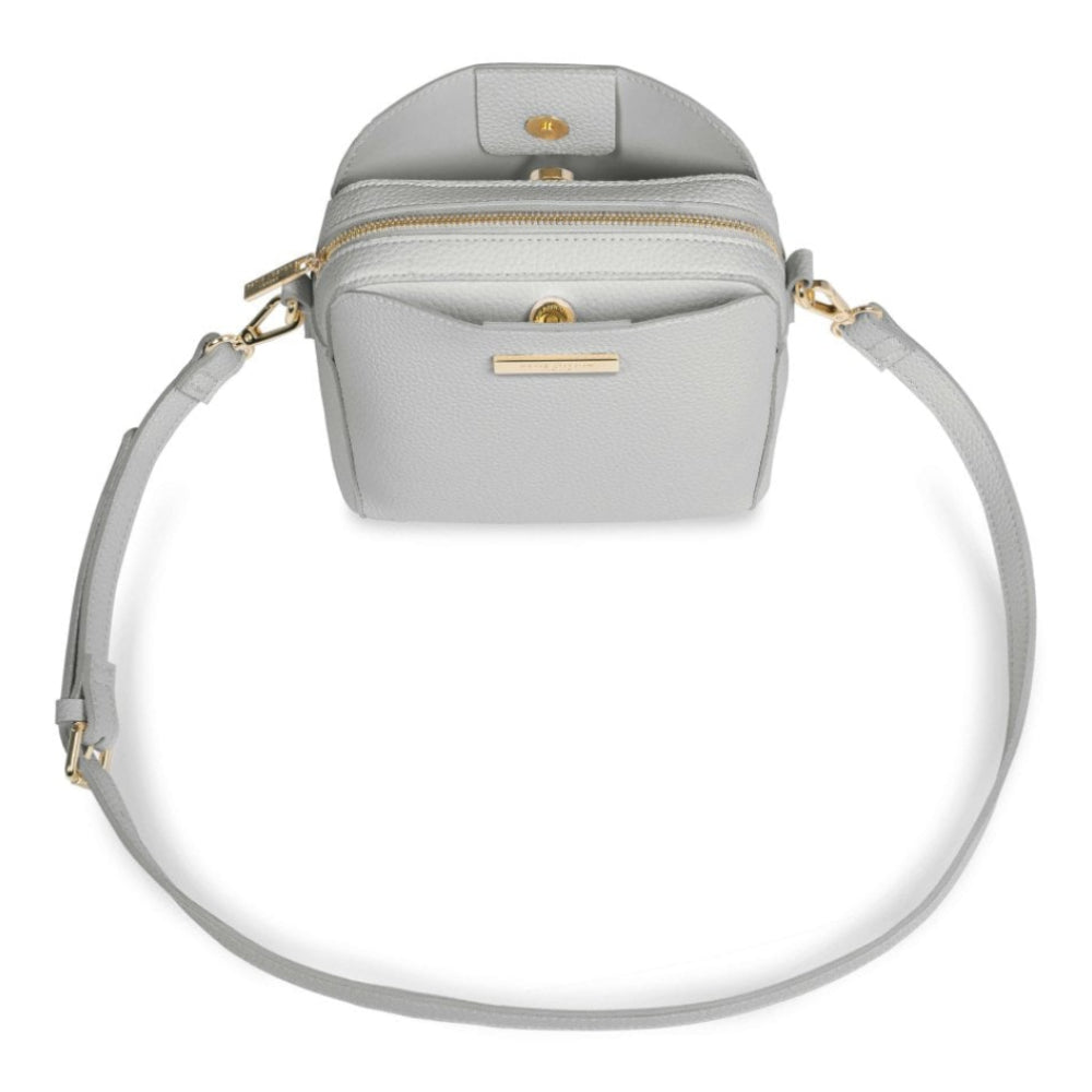 Bella Box Bag - Grey - 17x18x10cm