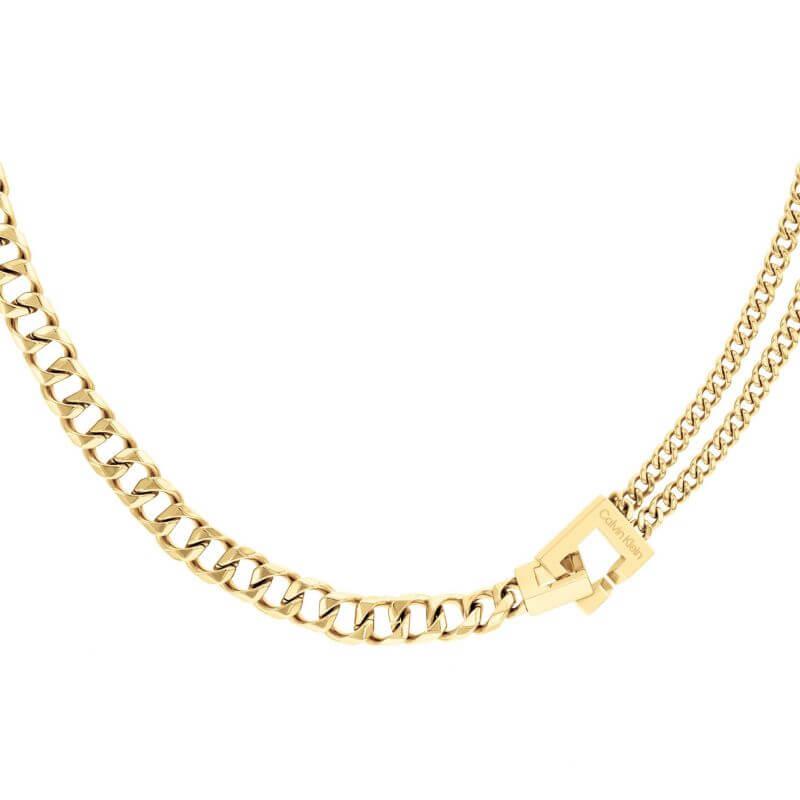 Divergent Links Gold Plated Womens Necklace