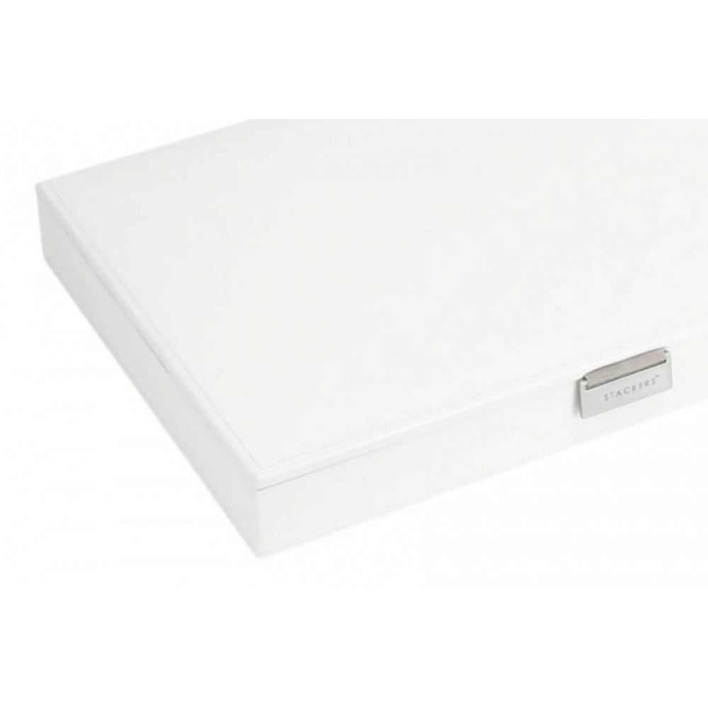 White Supersize Lidded Stacker
