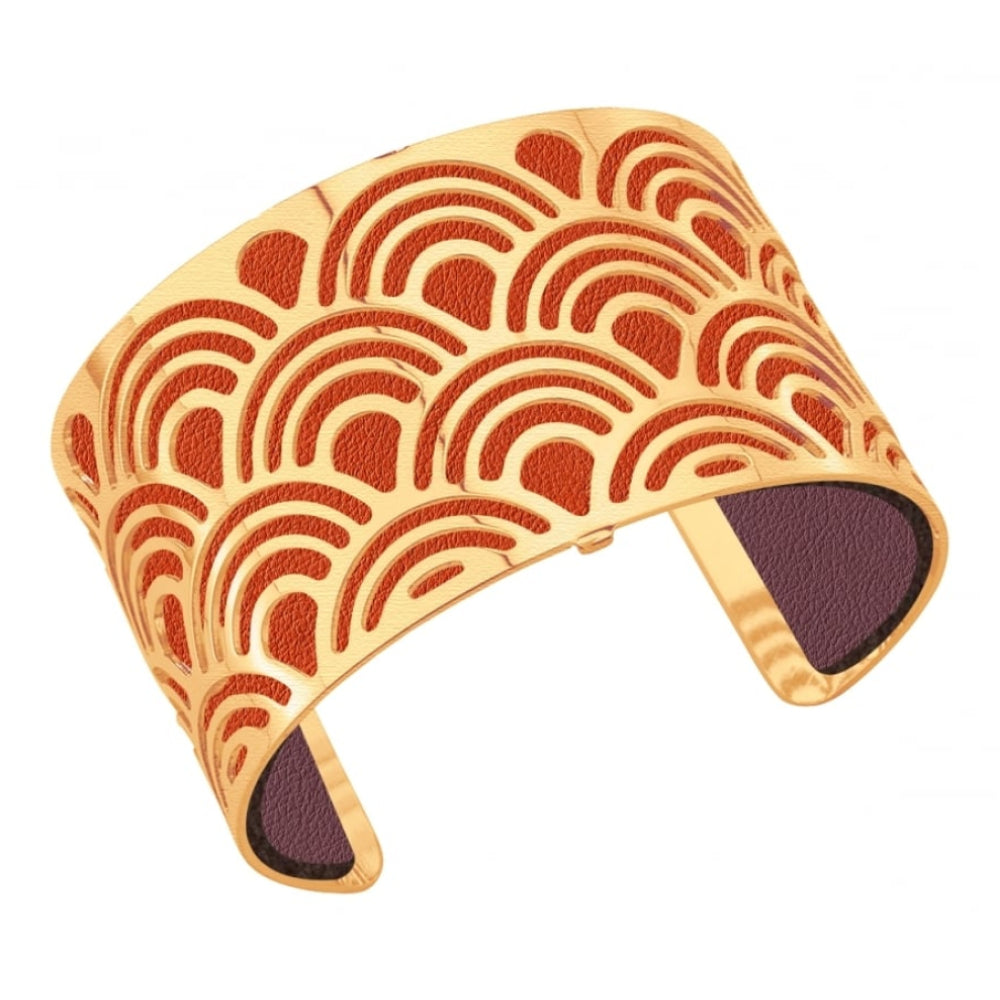 Leather Orange Red/Rose Brown
