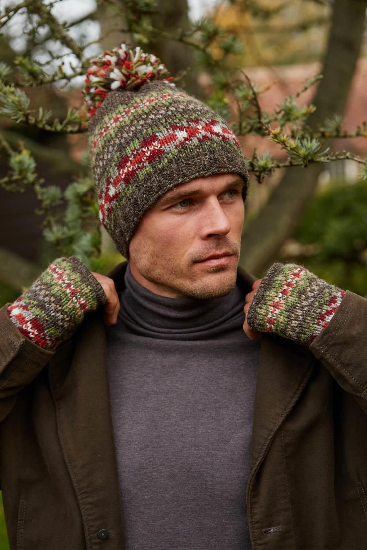 Mens Moray Bobble Beanie