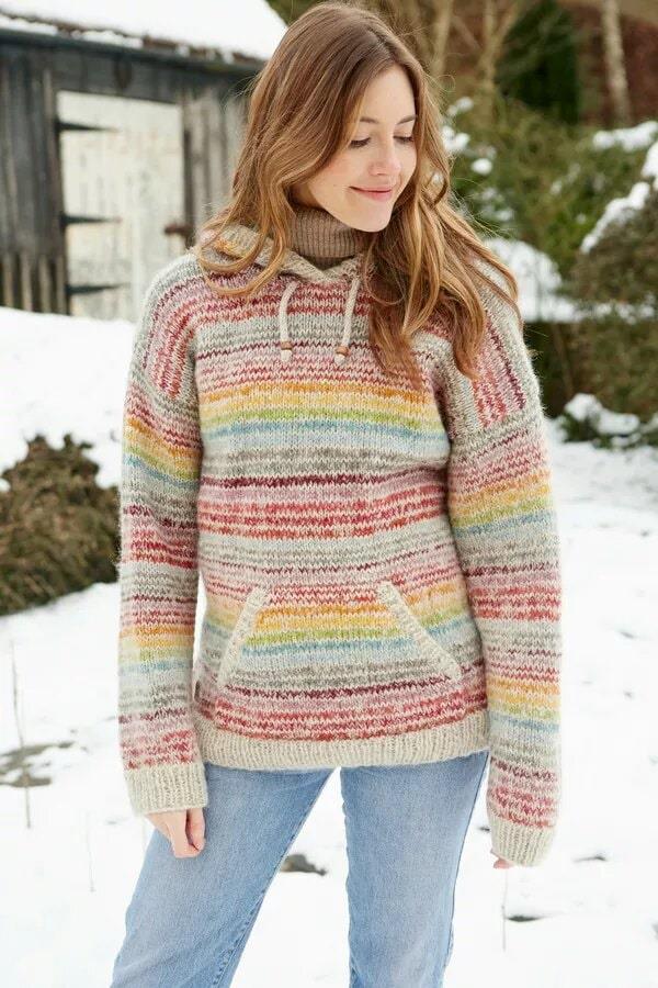 Langtang Hoody Multicolour