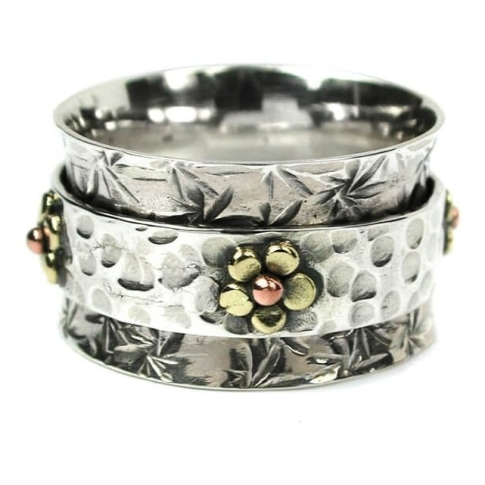 Decorative Band With Spinning Flower
