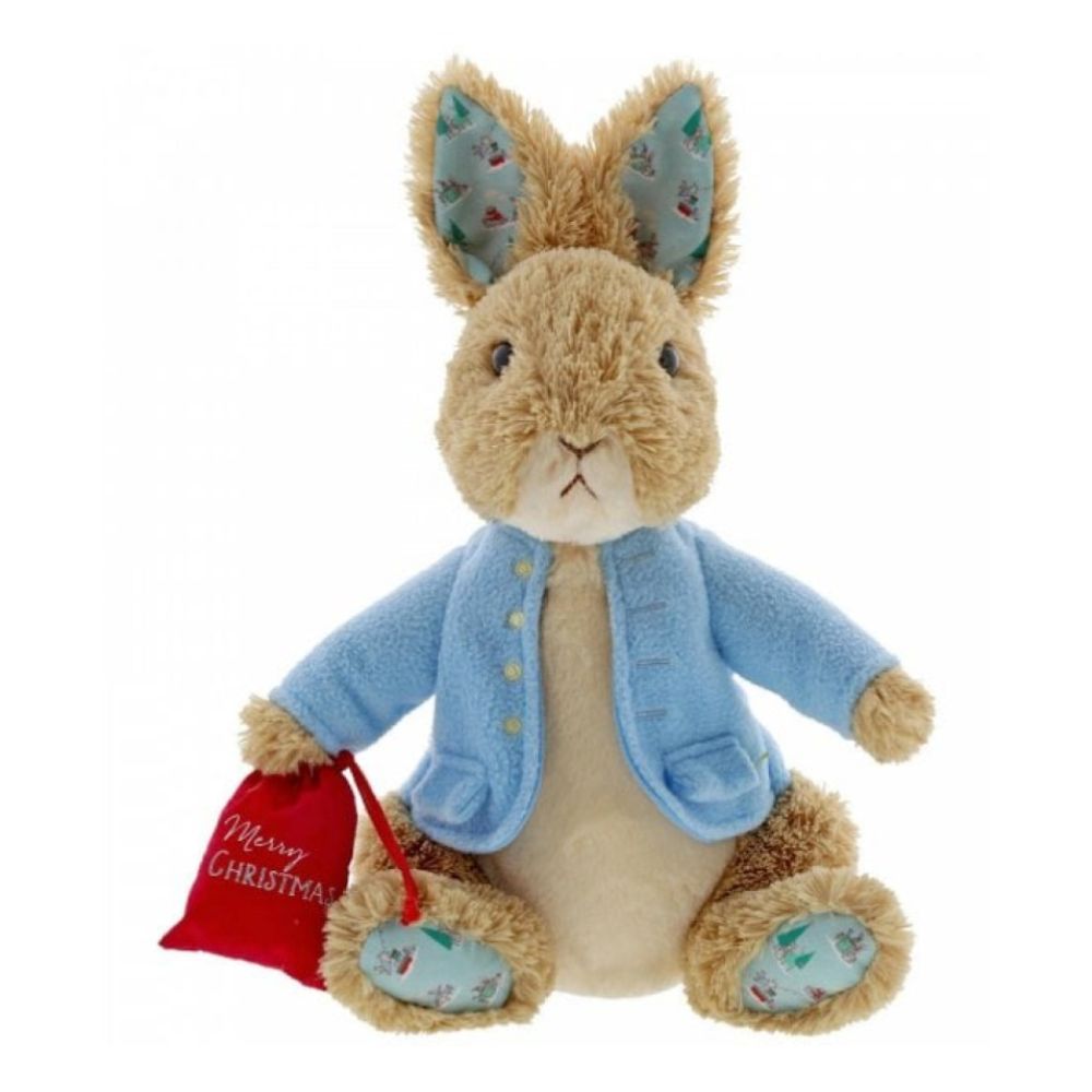 Christmas Peter Rabbit Soft Toy