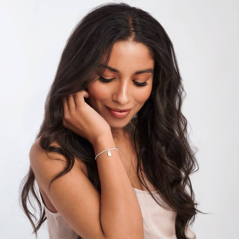 Confetti A Little | Gin-Gle Bells | Silver | Bracelet | 17.5cm Stretch