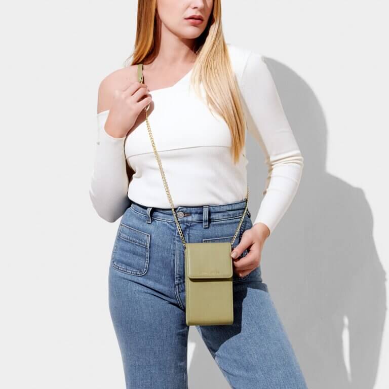 Amy Crossbody | Olive | 19cm X 10cm X 3.5cm