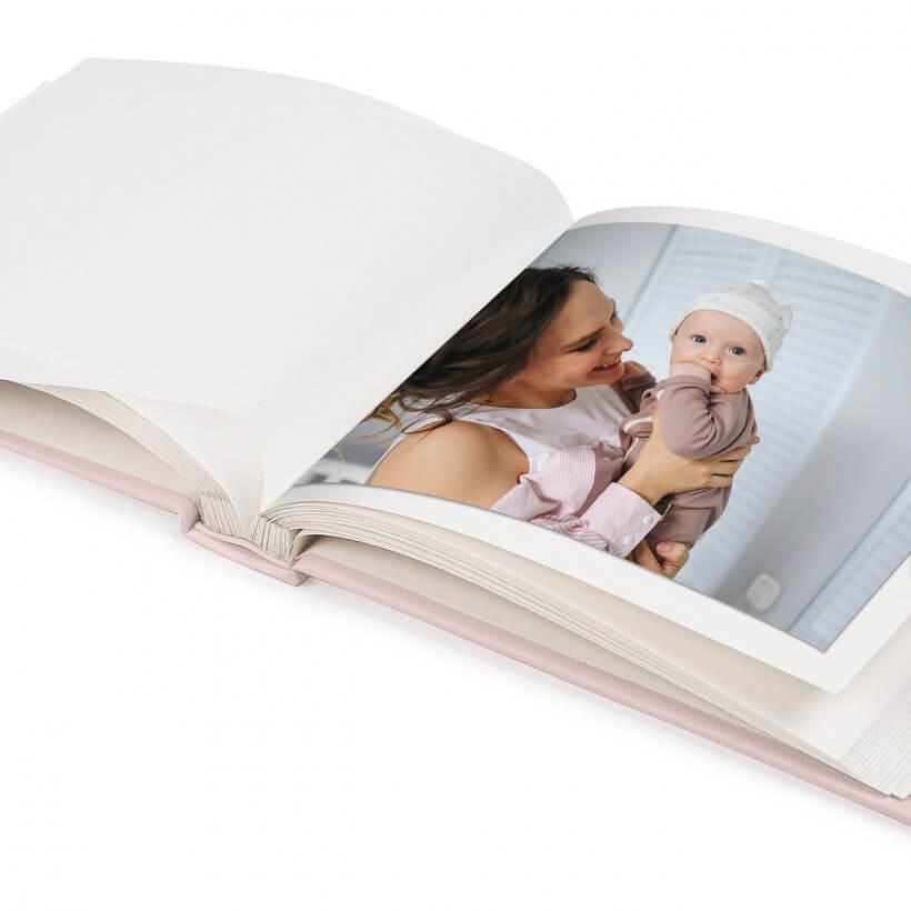 Photo Album | Hello Baby Girl | Fairy | Metallic Pink