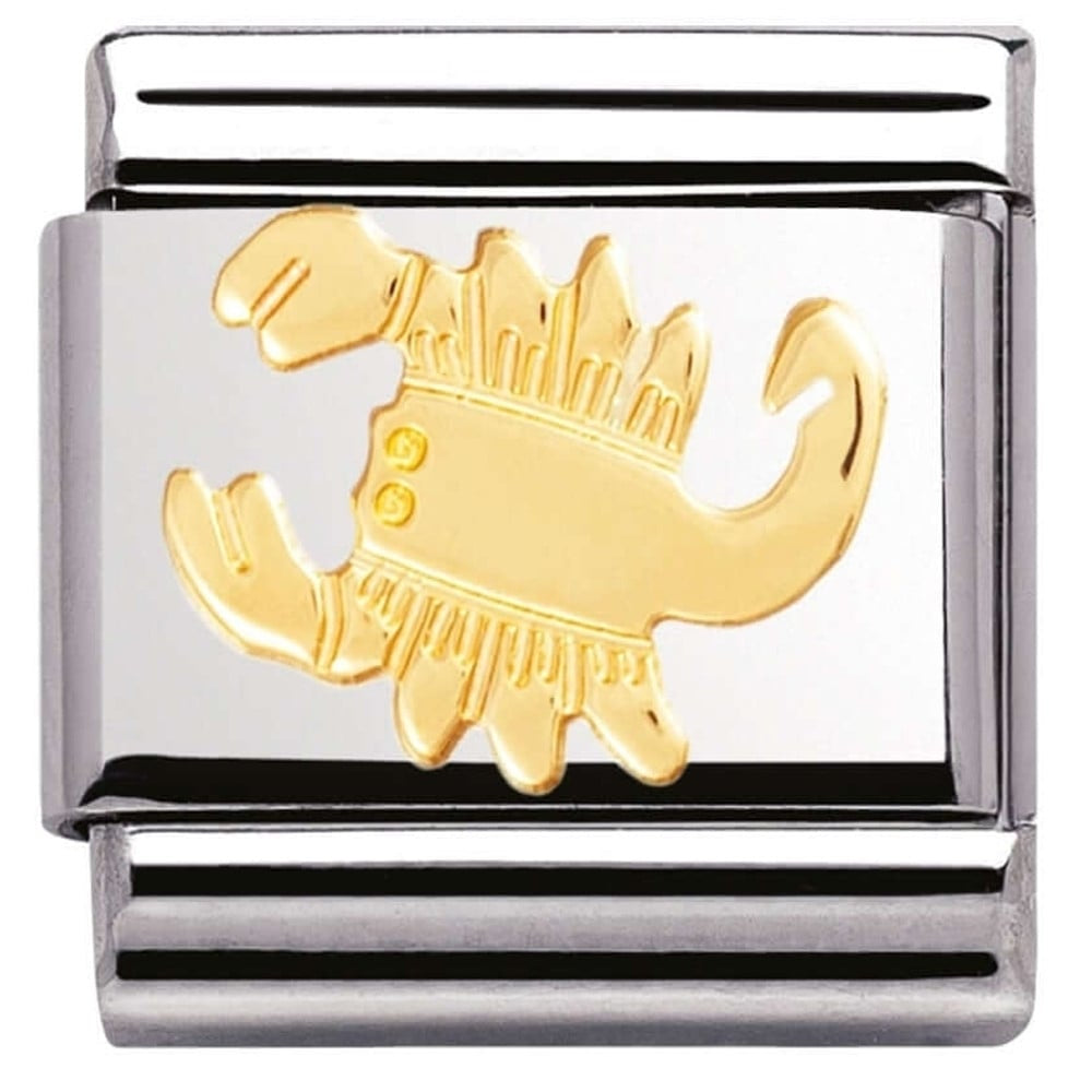 Classic Gold Zodiac Scorpio Link