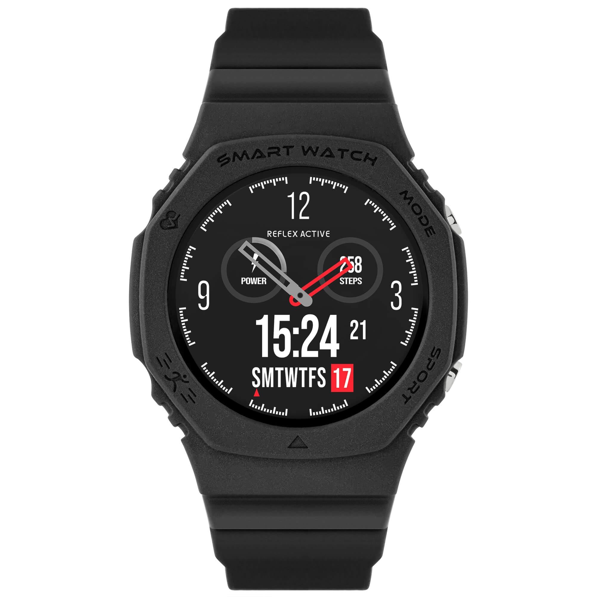 Series 26 Black Smart Sports Calling Watch