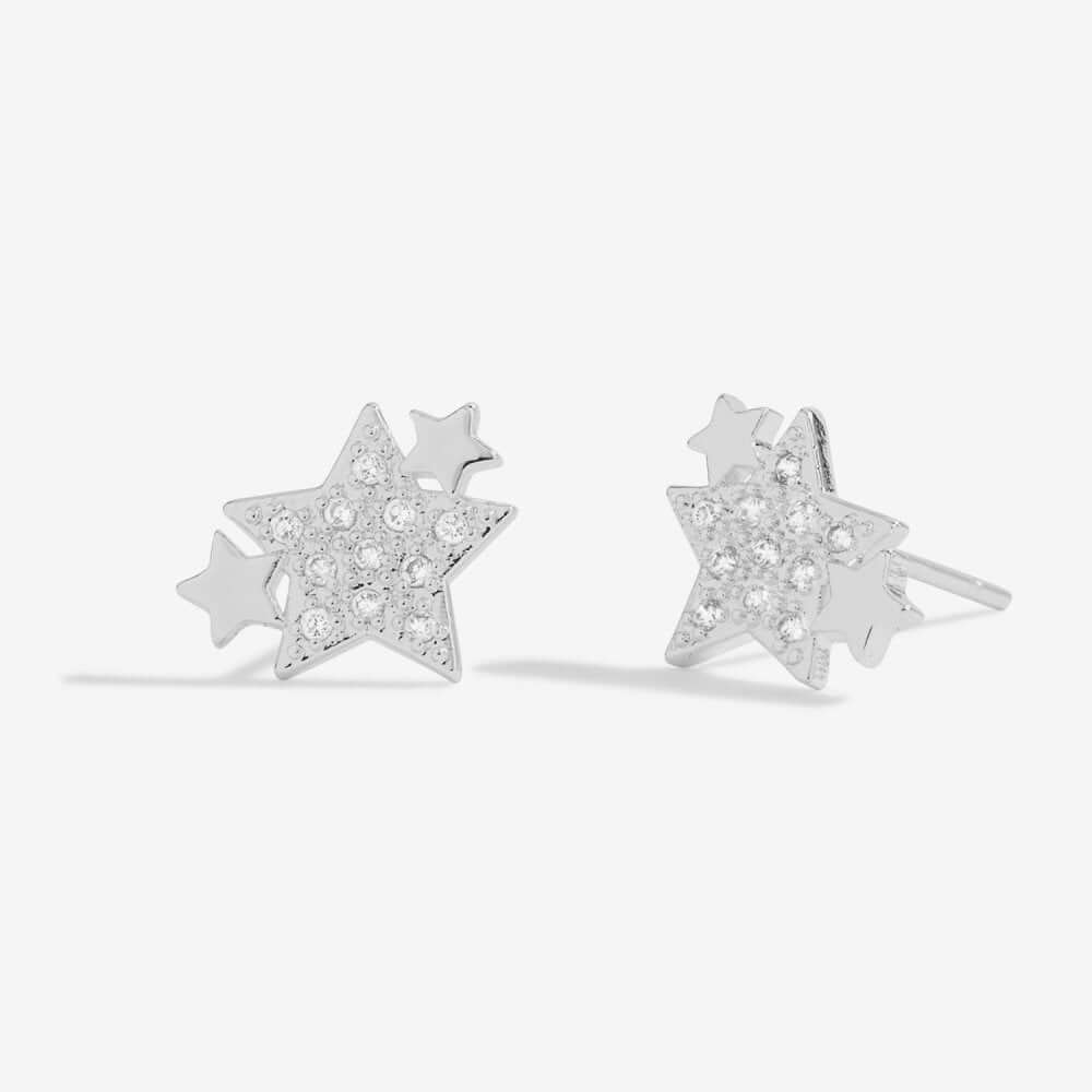 Christmas Occasion Earring Box | Merry Christmas | Silver | Earrings | Set Of 3 Earrings