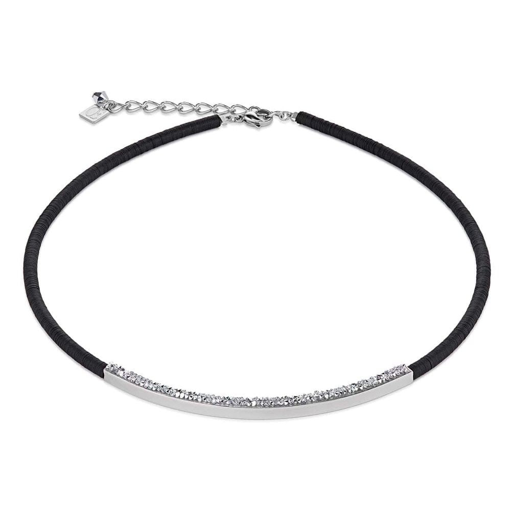 Swarovski Crystals, Stainless Steel & Sequins Necklace