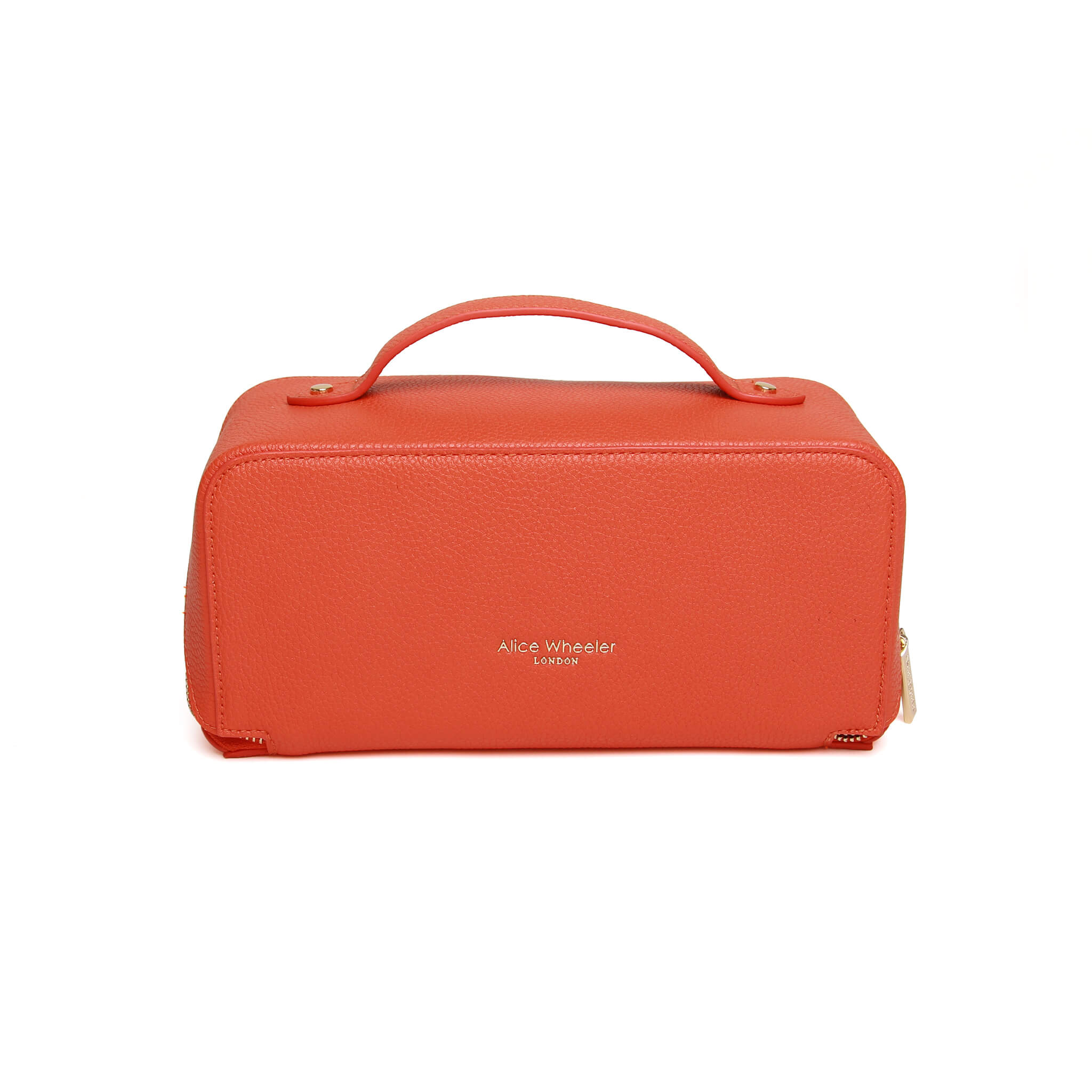 Mini Train Beauty Case In Orange