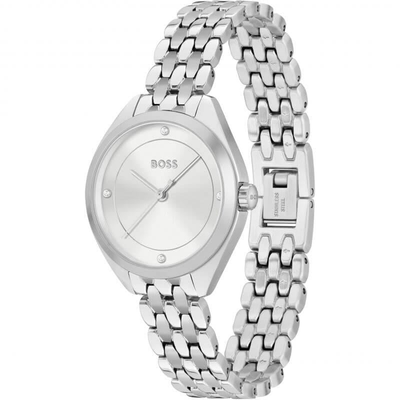 Mae Stainless Steel Link Bracelet Ladies Watch