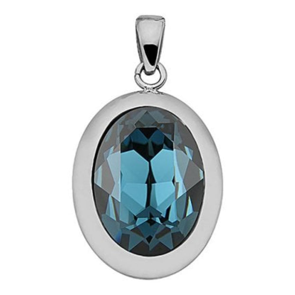 Pendant Tivola Montana Crystal Big Silver